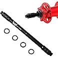 MUQZI Bicycle QR Adapter 12/15 to 9mm Front Wheel Hub Adapter 100/135/142/148mm Thru Axle Hub Quick Release for Mountain Road Bike