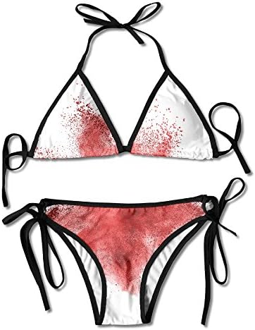 XiangRuiKeJi Womens Padded Push-up Bikini Set Bathing Suits Two Pieces Swimsuit