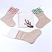 YYout 3 Pack Natural Burlap Christmas Stockings for Classic Holiday Decoration and Gift Holder, with 1 Pcs Personalized Jumbo Santa Bag (4 Pack)
