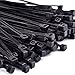 eBoot 100 Pack 6 Inch Self-locking Nylon Cable Ties, Black