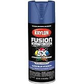 Krylon 6-Pack of 12 oz K02703007 Blue Hyacinth Fusion All-In-One Paint &amp; Primer Spray Paint, Gloss