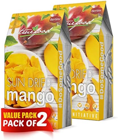 Bertins Truefood Mango Naturally Dried 400g - Pack 2