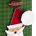 Hallmark Small Christmas Gift Bag with Tissue Paper (Santa Face)