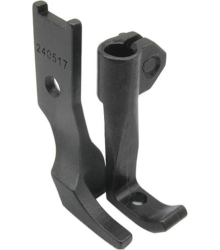 Amazon.com: Cutex Right Toe Zipper Foot with Smooth Bottom for