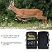 RUNACC 12MP 1080P Trail Camera High-Definition Hunting Cameras Motion Activated Wildlife Game Cam Night Vision, 0.2-0.6s Trigger Time, IP56 Waterproof, 2.4'' LCD Screen, 16GB TF Card Included