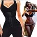 Waist Trainer Slimming Sport Hot Thermo Neoprene Sweat Sauna Body Shapers (S, Black)