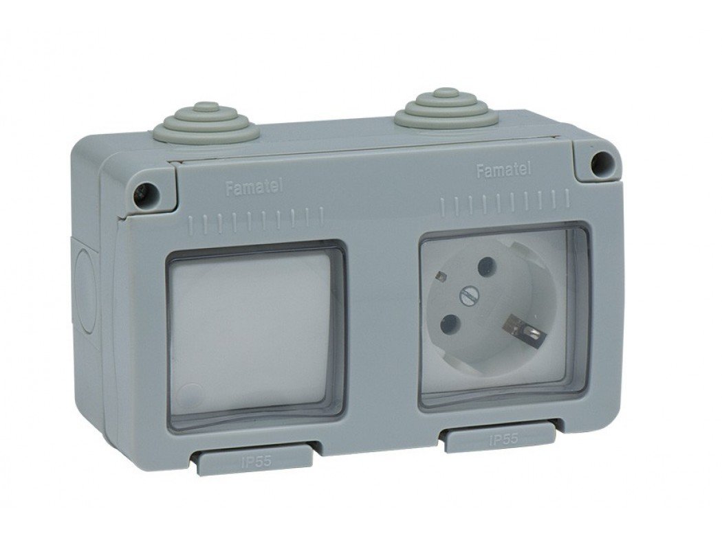 famatel m111834 – Plug TT Base with Switch Waterproof