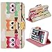 Bessky(TM) 4.7 Inch New Case!!Wallet Flip Stand Leather Cover Case For iPhone 6 6G (Three Owls)