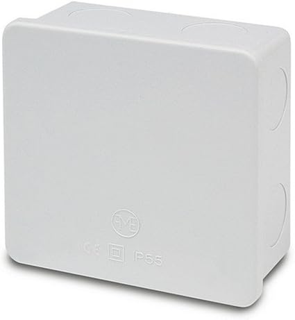 FAMATEL 3063 - Caja estanca 100x100x45 sin conos: Amazon.es: Bricolaje y herramientas