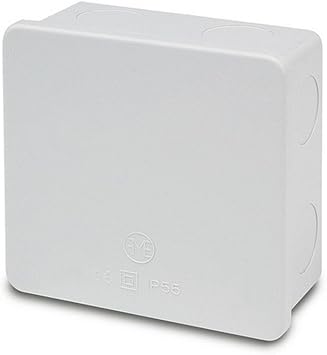FAMATEL 3063 - Caja estanca 100x100x45 sin conos: Amazon.es: Bricolaje y herramientas