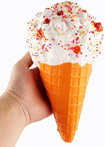 Ice Cream Relief Toy - Crystell Squishy Colossal Ice Cream Super Slow Rising Scented Relieve Stress Toy Gifts