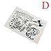 Waterproof Halloween Full Body Joker Stickers Decal Cosplay Party Temporary Tattoos, A+B+C+D