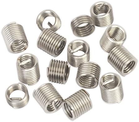 Sealey Trm6R Thread Inserts M6 X 1Mm for Trm6, Silver