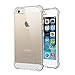 LUVVITT [Clear Grip] Soft Slim Flexible TPU Back Cover Transparent Rubber Case for Apple iPhone SE Special Edition - Clear