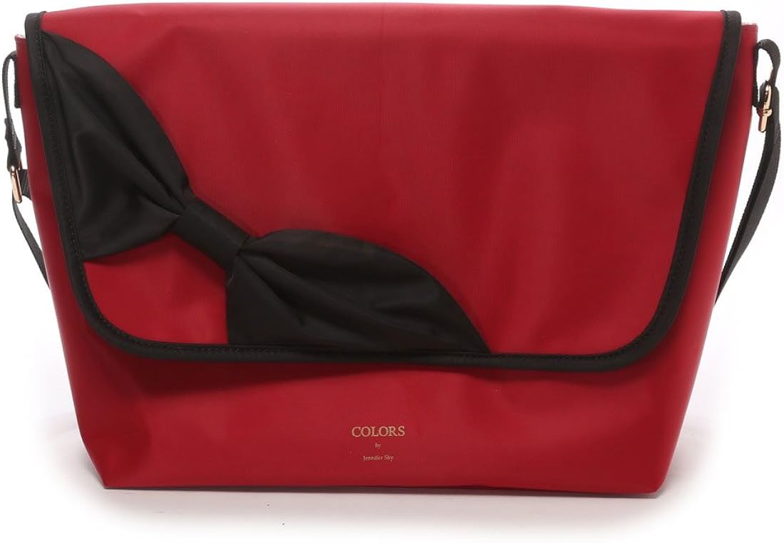 Amazon セット品 ギフトラッピングセット Samantha Thavasa Colors By Jennifer Sky ガーリーリボンメッセンジャー バッグ レッド サマンサ タバサ カラーズバイジェニファースカイ ショルダー トート Samantha Thavasa サマンサタバサ トートバッグ