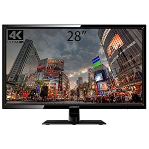 JN-T2820UHD 28型 4K モニター 60Hz対応ワイド液晶ディスプレ （3840×2160 UHD) HDMI 2.0 / DVI / DP / 2.5ms