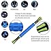Yoport Muscle Roller Stick, Muscle Massage Roller Tools for Athletes Runners Help Leg and Body Back Recovery Massage (Blue)
