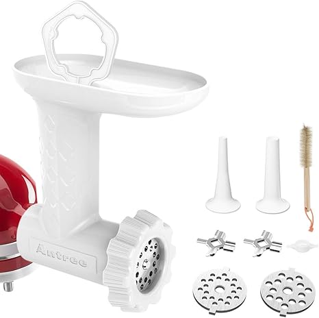 Antree Food Meat Grinder Attachment For Kitchenaid Blender Amazon De Kuche Haushalt