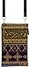 Danny K. Women's Tapestry Crossbody Cell Phone or Passport Purse, Handmade in USA (Neptune/Blue)