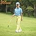 JITIMAO Boys Golf Dry Fit Polo Shirt for Age 5-15, Breathable Performance Short Sleeves T-Shirt Slim Fit