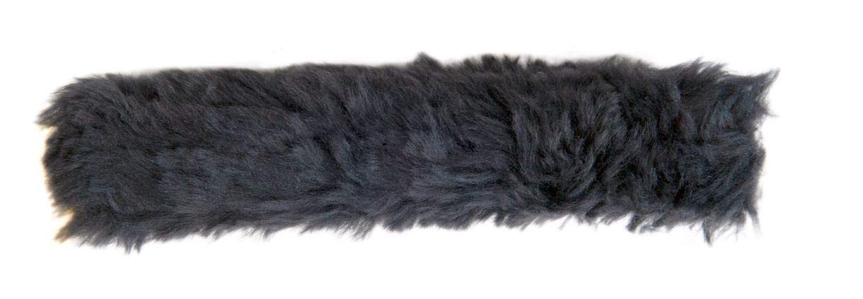 HKM Lambswool nose and poll cover Black One Size