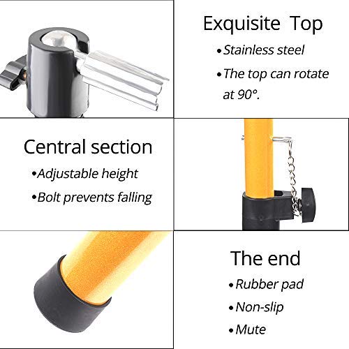 image for AliLeader Heavy Duty Wig Stand Tripod Canvas Block Head Tripod Metal A