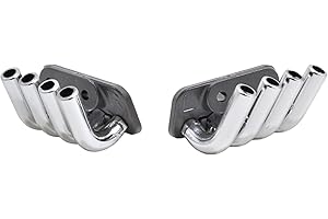 RPM Zoomies Mock Exhaust Headers Chrome RPM70853 Electric Car/Truck Option Parts