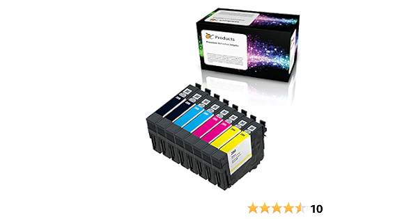 Amazon.com: OCProducts - Juego de 8 cartuchos de tinta remanufacturados  para impresoras Epson 288 Expression XP-430 XP-434 XP-330 XP-446 XP-340 XP-440  : Productos de Oficina