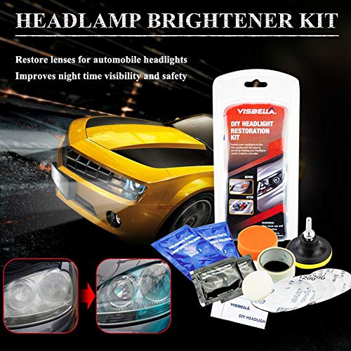 image for Oshide Car Headlamp Brightener Kit Lampshade Scratch Polishing Coating