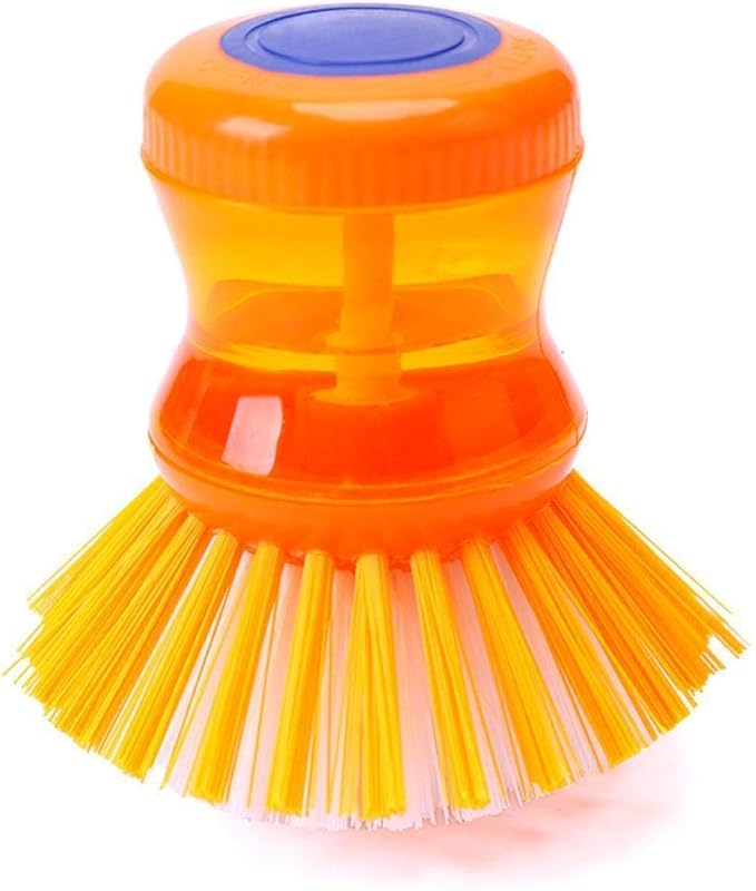Kitchen dishwashing brushPot brush automatic adding liquid to wash pot