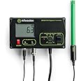Milwaukee Instruments MC122US pH Controller with Hi/Low Range Alarm, 2 Point Manual Calibration, 0.0 to 14.0 pH Range