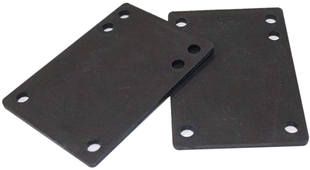 POFET Rubber Skateboard Riser Pads 1/8 3mm Pack Of 10