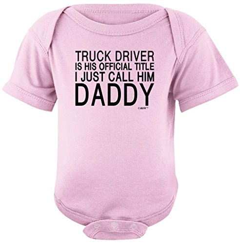 Baby Accessories Truck Driver is Title I Call Him Daddy Bodysuit 18 Months Pink