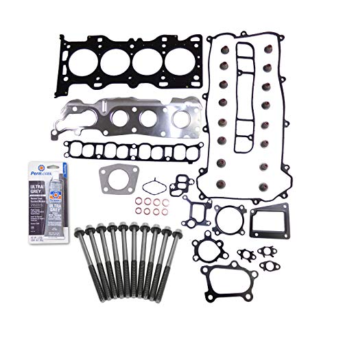 Head Gasket Set Bolt Kit Fits: 06-09 Mazda CX-7 Mazda 3 6 Turbo 2.3L DOHC 16v MZR
