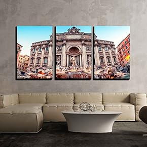 Trevi Fountain (Fontana di Trevi) Rome, Italy - Canvas Print