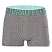 Mens Underwear Pack of 3 Mens Boxer Briefs with Contoured Pouch Opening Fly for Men