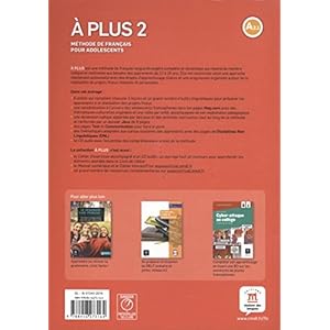 Méthode de français pour adolescent A Plus 2 A2,1 : Livre de l'élève (1CD audio) (French Edition)