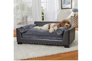 Enchanted Home Pet Skylar Sofa, Dark Grey