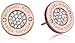 Michael Kors Tone Logo Pave Stud Earrings
