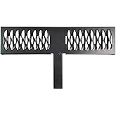 Universal Hitch Step Anti Slip and Rust Towing Bumper Guard Black ，Accessories Rear Hitch Step Fit 2" Rear Hitch Receivers with 24.4" Pedal for Most Cars SUV Trucks Pickups