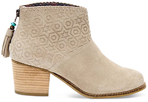 toms leila booties castlerock grey suede