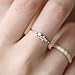 Diamond Flower Ring,Sunward Crystal Diamond Engagement Wedding Ring for Women Girl Size 6-10 (Gold, 9)