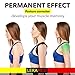 Leramed Posture Corrector for Women and Men - Back Brace, Effective Comfortable Adjustable Posture Correct Brace, Support, Kyphosis Brace, Muscle Pain Reliever, Back Pain Reliever