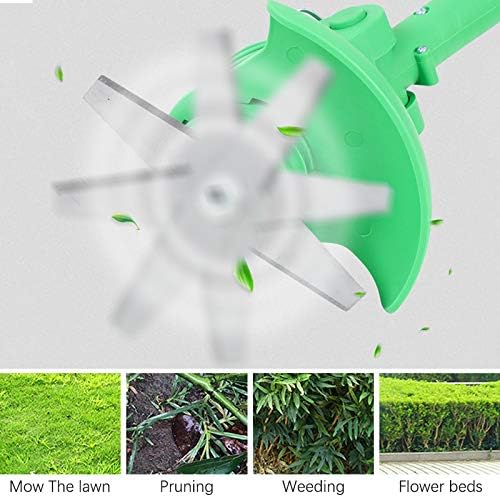 cordless grass trimmer with metal blade