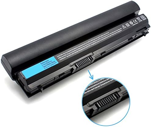 Jhuixang Battery 11.1V 5200mAh for Dell Latitude E6220 E6230 E6320 E6330 09k6p 0f7w7v 11hyv 3w2yx 5x317 62cg8 7ff1k 7m0n5 9gxd5 9p0w6 Cpxg0 Cwtm0 F33mf Fhhvx Fn3pt Frrog Gykf8 Hgkh0 Hj474 J79x4 Jn0c3