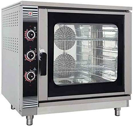 North Pro EF 600 Electric Convection Oven with 6 Shelf Capacity - LxWxH: 925x825x935mm (Made in Greece)