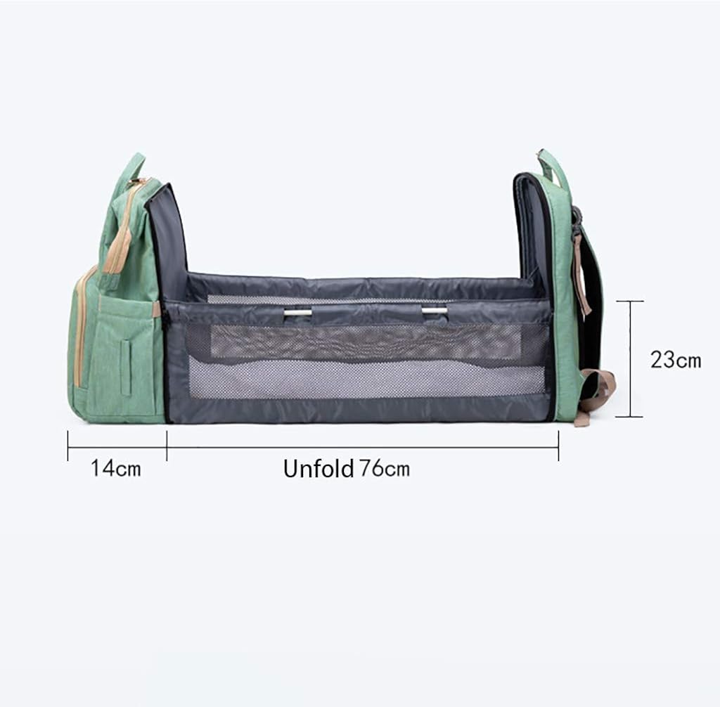 2 in 1 multifunctional travel mommy backpack