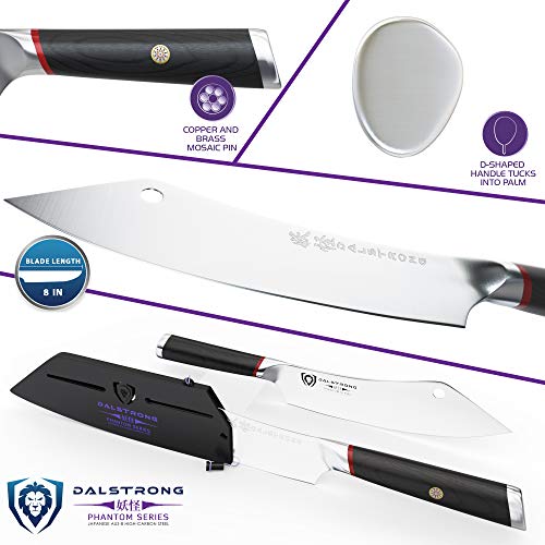 Dalstrong Hybrid Cleaver & Chef Knife 8 inch Phantom Series 'The