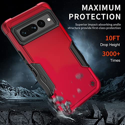 ACFDTYX Google Pixel 7 Pro Case, Military Grade Shockproof Heavy Duty