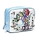 LONDON SOHO NEW YORK Disney Collection Alice In Wonderland Organizer Cosmetic Bag, Alice and Cheshire Cat